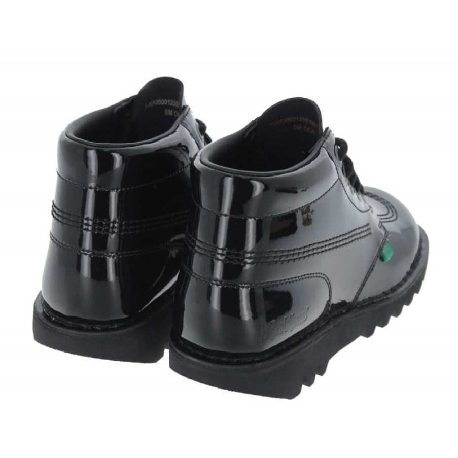 Women'S Kickers | Kick Hi Core Womens - Black Patent