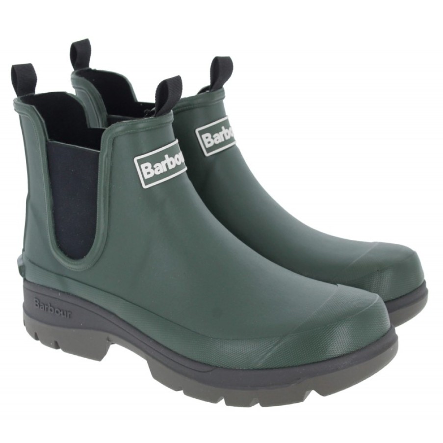 Men'S Barbour | Nimbus Mrf0028 Wellingtons - Olive