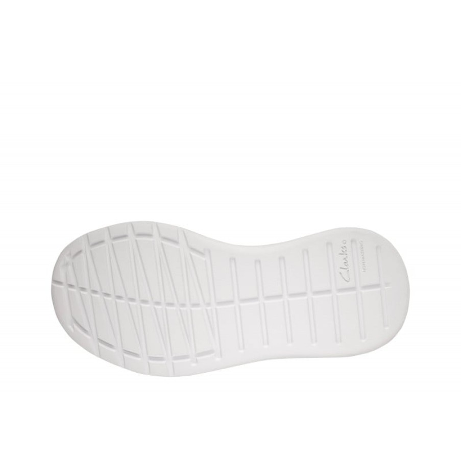 Children'S Clarks Boys Trainers | Orbit Sprint Kid Trainers - White