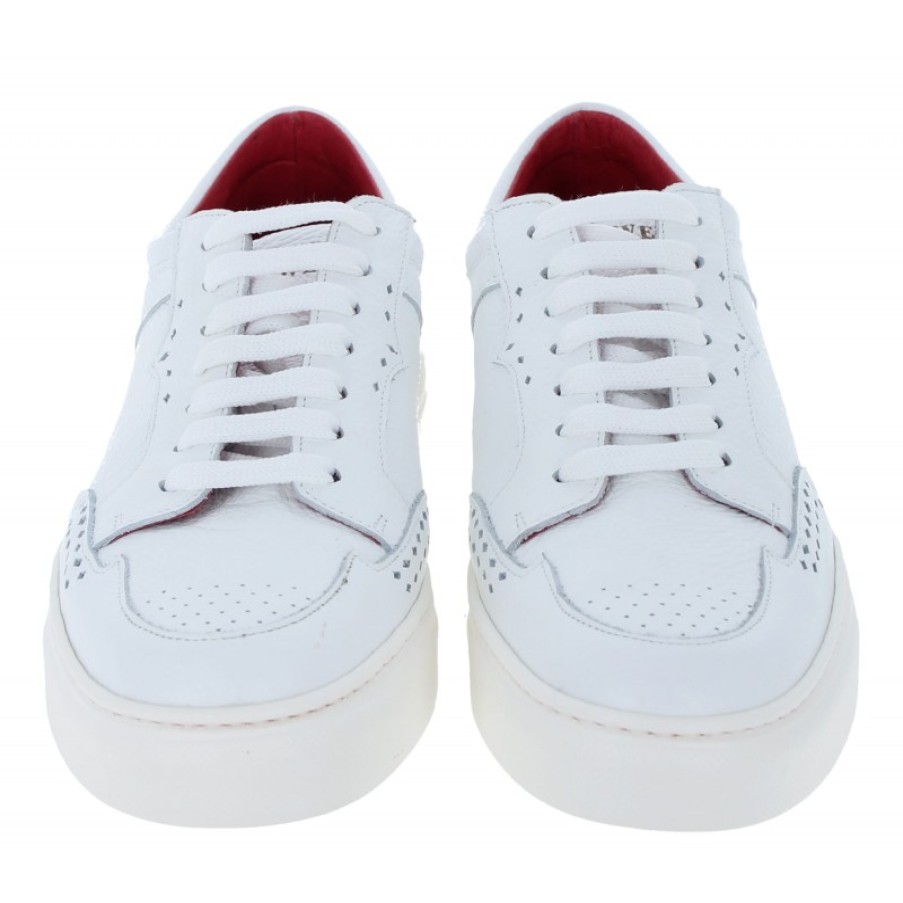 Men'S Jeffery West | K740 Trainers - White Leather