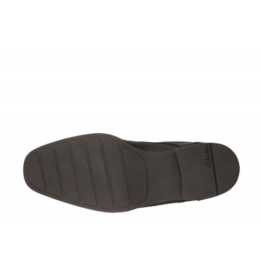 Children'S Clarks Boys School Shoes | Scala Step Youth School Shoes - Black Leather