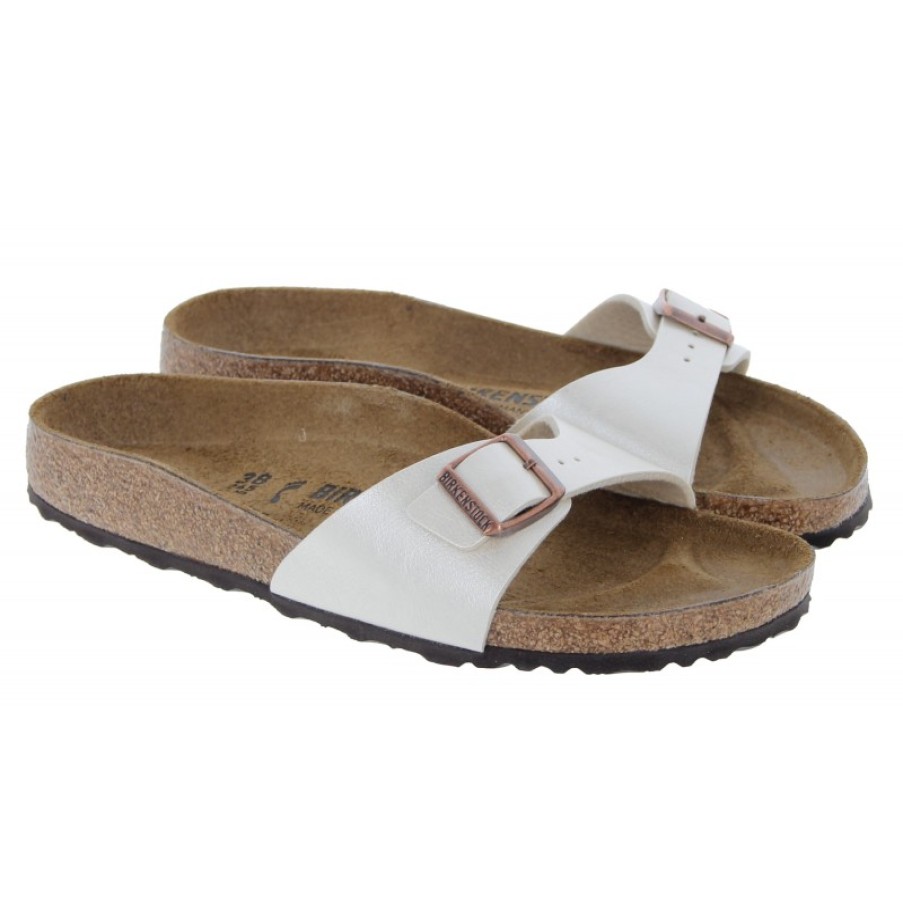 Women'S Birkenstock | Madrid 940153 Sandals - Graceful Pearl Birko-Flor