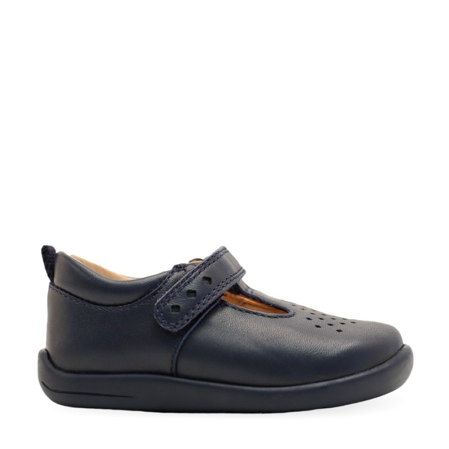 Children'S Start-Rite Boys Shoes | Jigsaw Shoes - Navy Leather