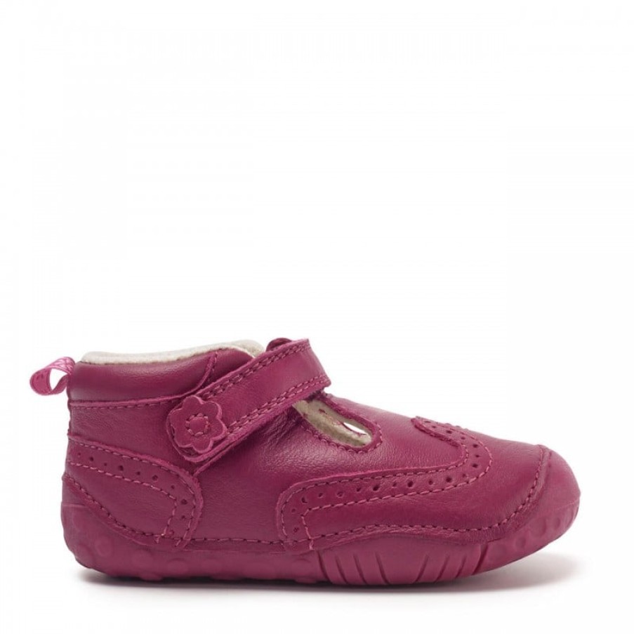 Children'S Start-Rite Girls Shoes | Share Shoes - Berry Leather