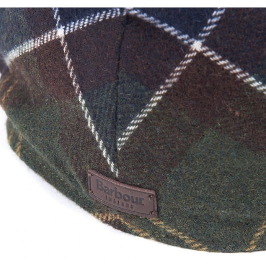 Men'S Barbour | Gallingale Tartan Flat Cap Mha0558 - Classic