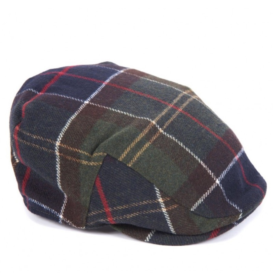 Men'S Barbour | Gallingale Tartan Flat Cap Mha0558 - Classic