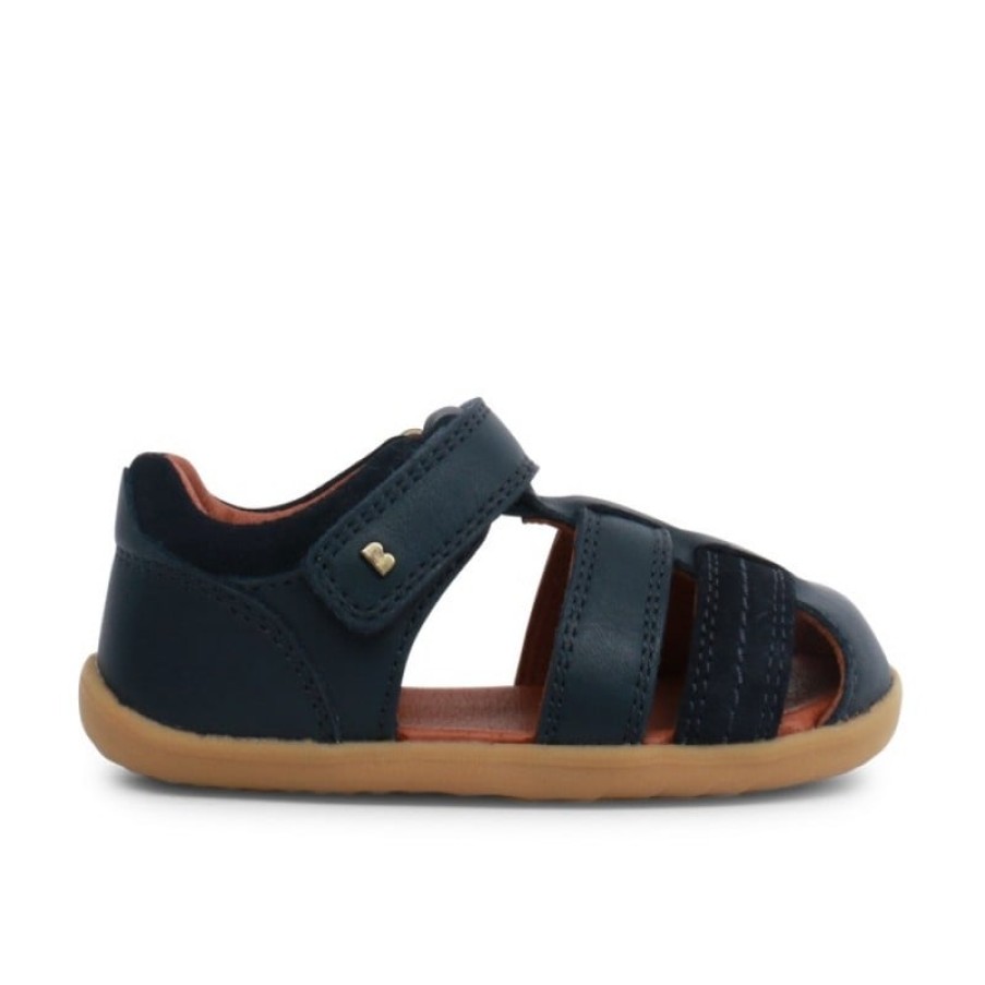 Children'S Bobux Boys Sandals | Step Up Roam 7292 Closed Toe Sandals - Navy