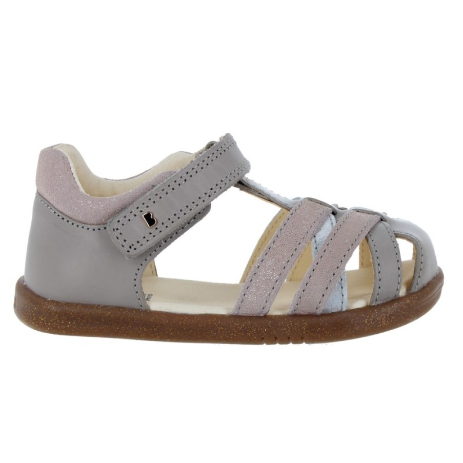 Children'S Bobux Girls Sandals | I Walk Cross Jump 6367 Sandals - Taupe Leather