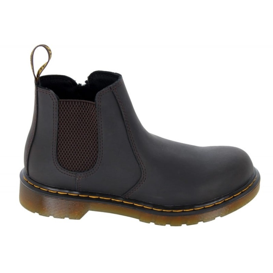 Children'S Dr. Martens Boys Boots | 2976 Junior Boots - Wildhorse Lamper