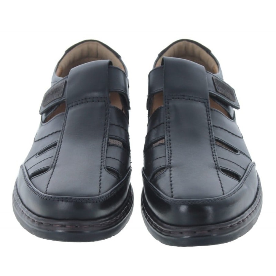 Men'S Josef Seibel | Alastair 08 Summer Shoes - Black Leather