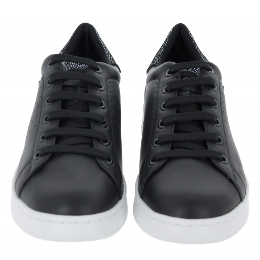 Women'S Geox | Jaysen D621Ba Trainers - Black Leather