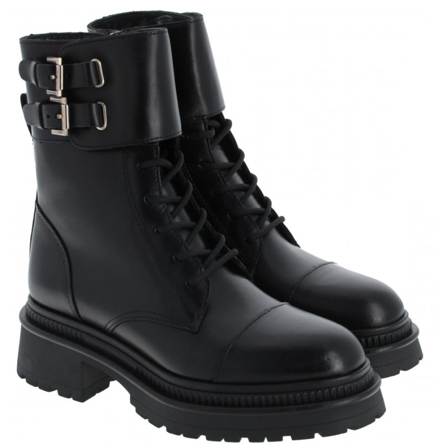 Women'S Alpe | 2723 Ankle Boots - Black Leather