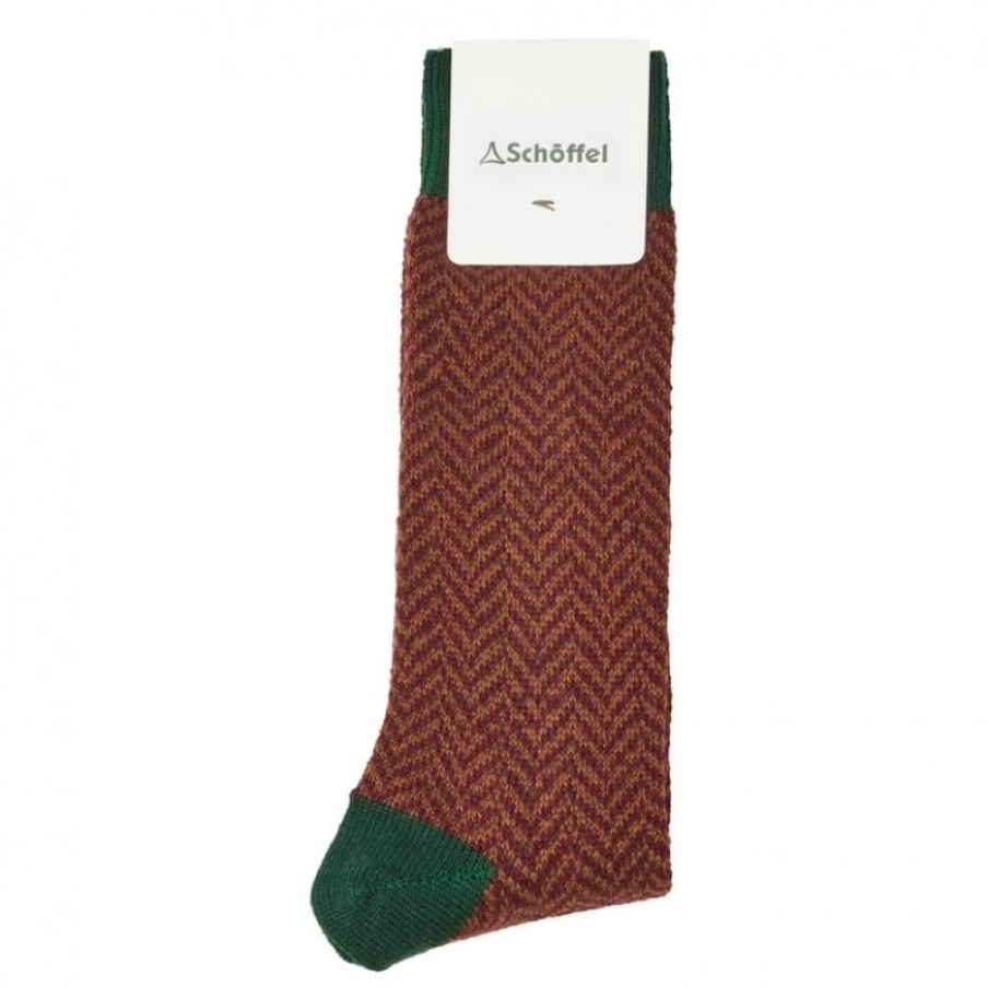 Men'S Schoffel | Halkirk Socks 3963 - Racing Green