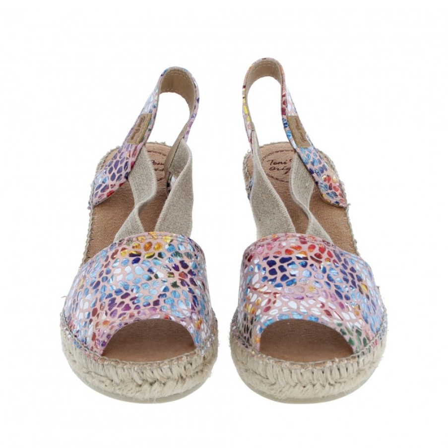 Women'S Toni Pons | Teide-Pm Slingback Espadrilles - Taupe Multi Leather