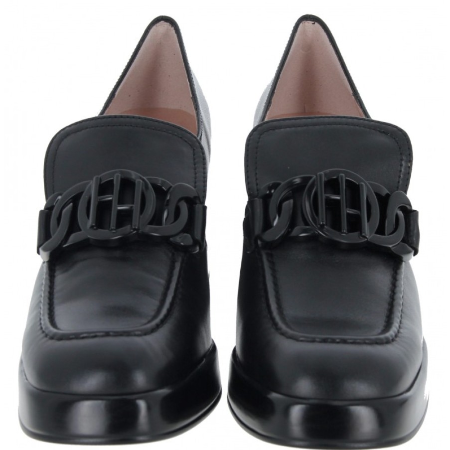 Women'S Hispanitas | Tokio Hi233022 High Heeled Loafers - Black Leather