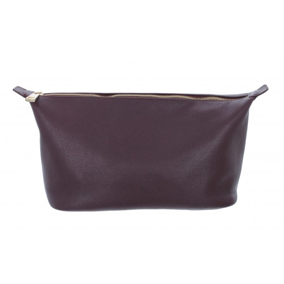 Men'S The Golden Boot | Golden Boot 03 Slouch Washbag - Burgundy