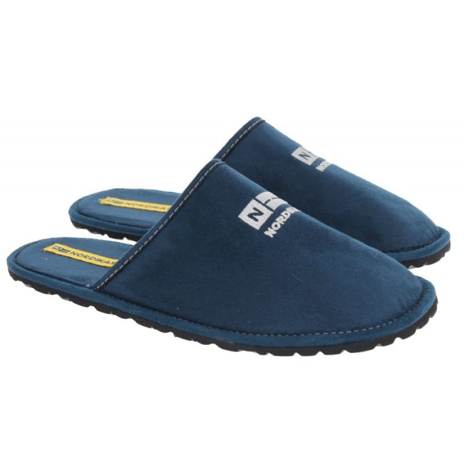 Men'S Nordikas | 538-Nb Viaje Cab Travel Slippers - Azul