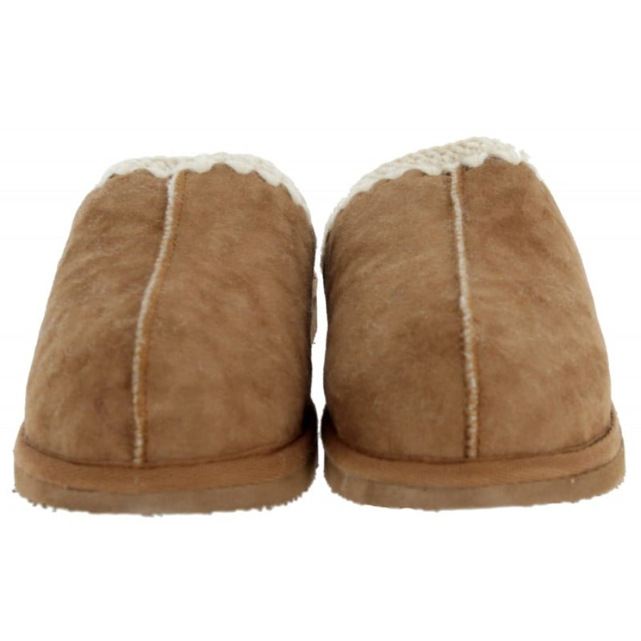 Women'S Shepherd of Sweden | Sheperd Of Sweden Selina Mule Slippers - Chestnut