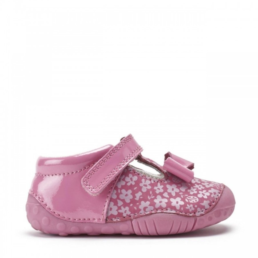 Children'S Start-Rite Girls First Shoes | Wiggle Shoes - Pink Nubuck