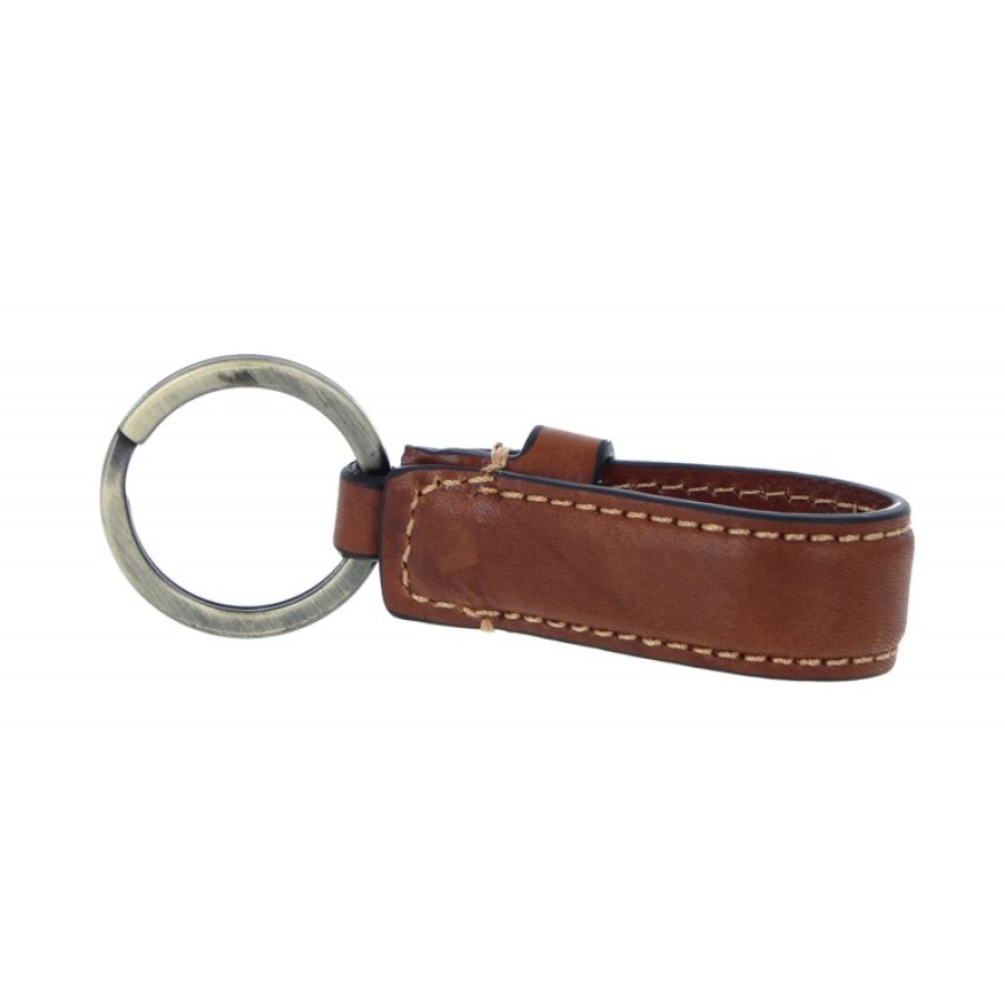 Men'S Gianni Conti | 919755 Keyring - Cognac