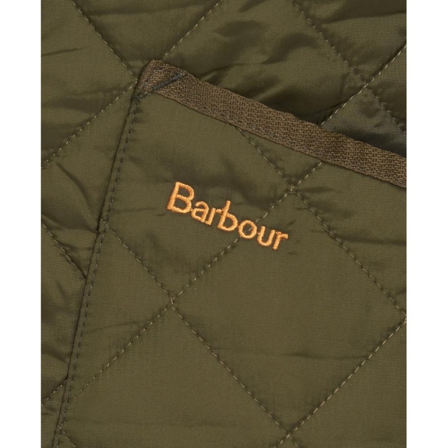 Men'S Barbour | Heritage Liddesdale Quilt Jacket Mqu0240 - Olive