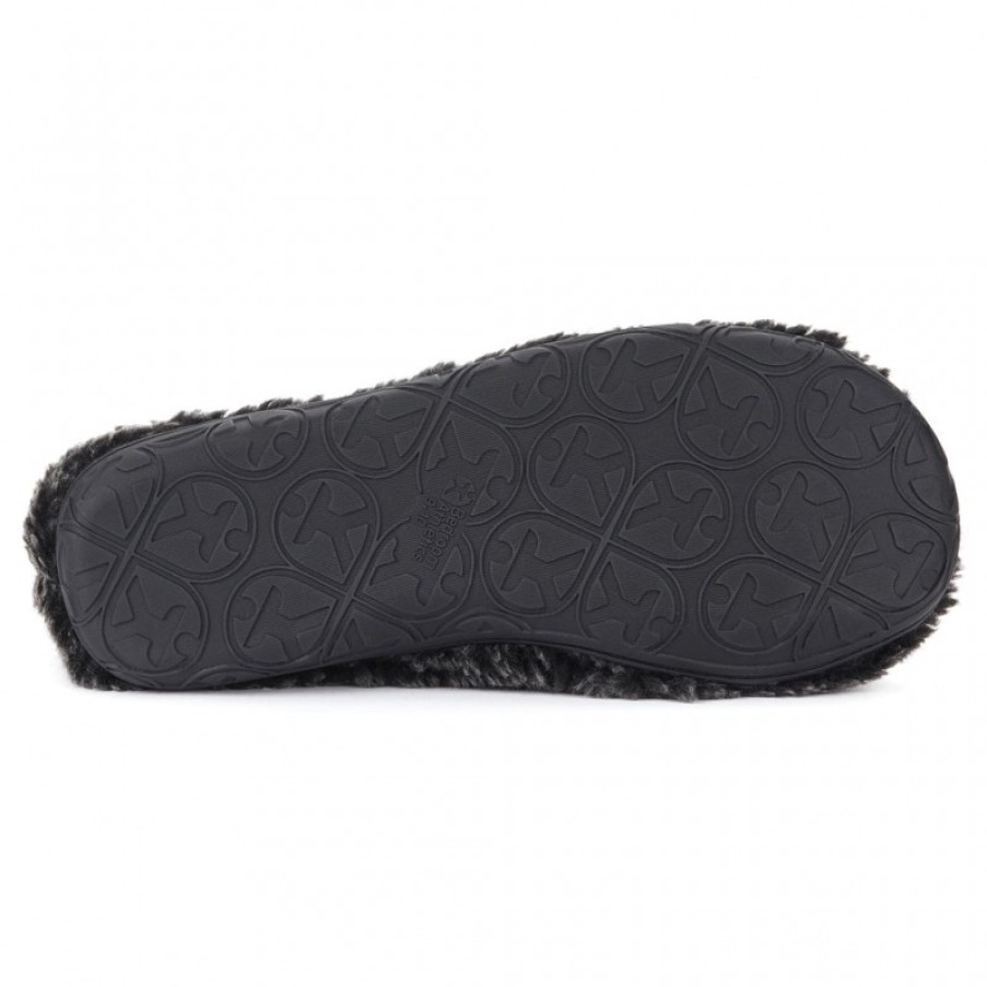 Men'S Bedroom Athletics | Gosling Snow Tipped Sherpa Slipper Boots - Washed Black