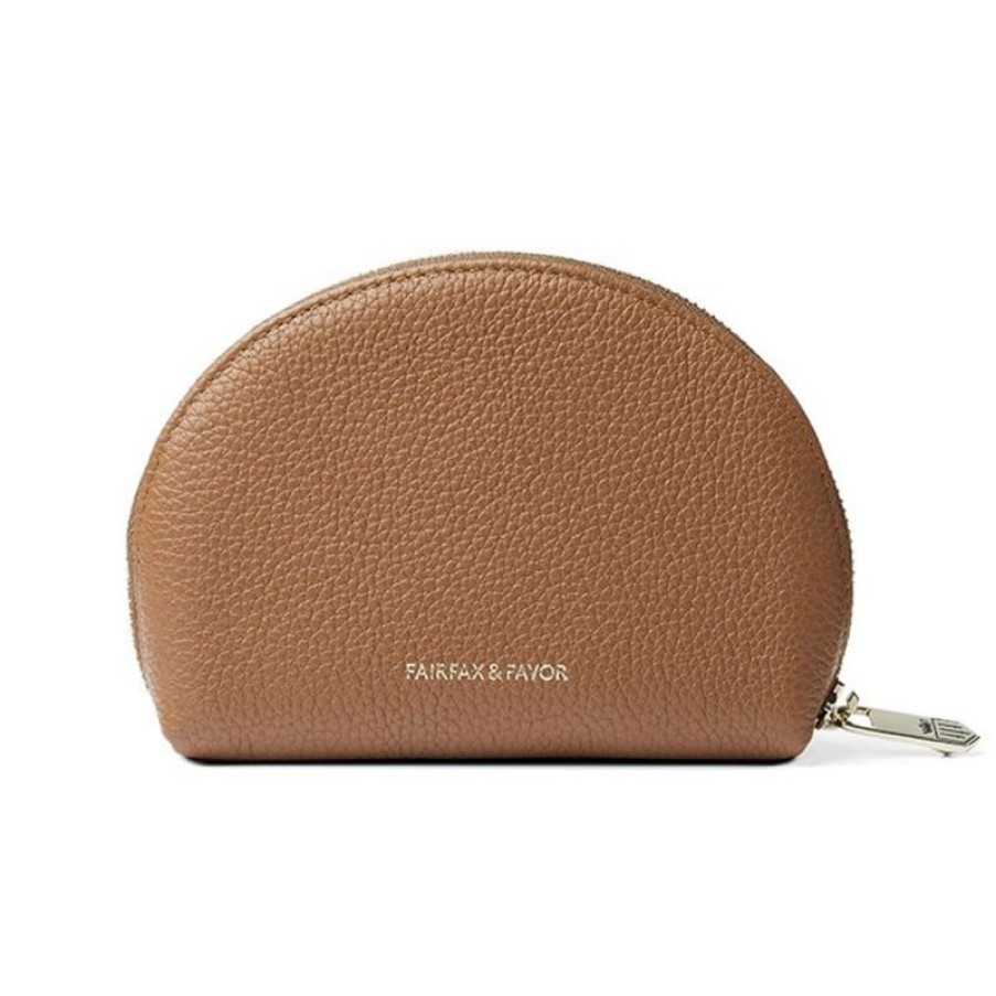 Women'S Fairfax and Favor | Fairfax & Favor Chiltern Coin Purse - Tan Leather