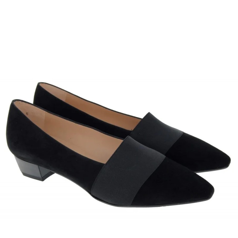 Women'S Peter Kaiser | Lagos 22915 Shoes - Black Suede