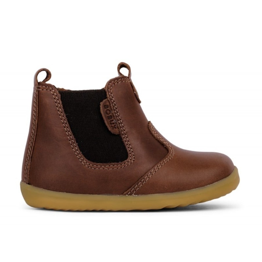 Children'S Bobux Boys Boots | Step Up Jodhpur 7219 Boots - Toffee