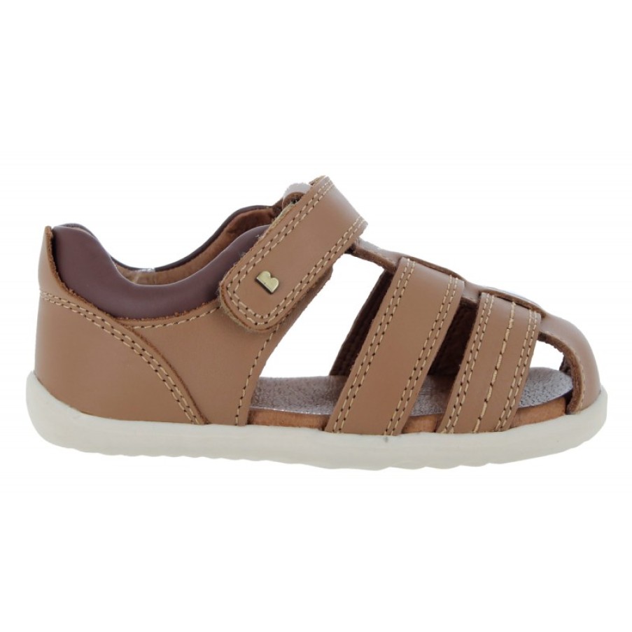 Children'S Bobux Boys Sandals | Step Up Roam 7292 Sandals - Caramel And Toffee