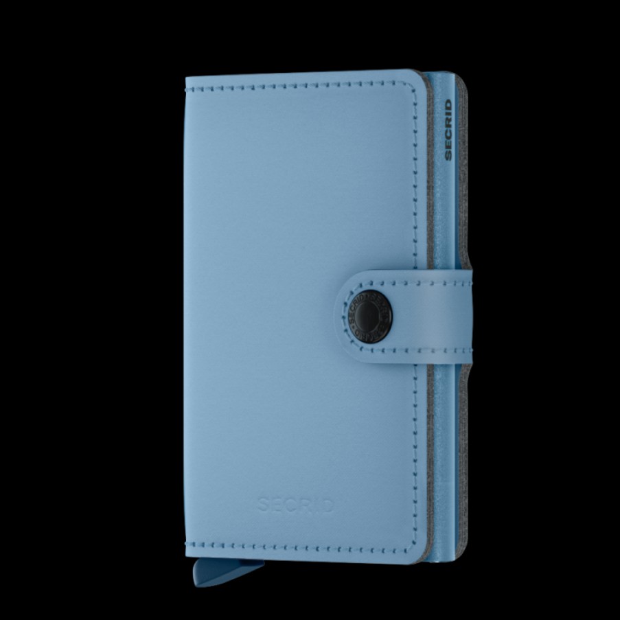 Women'S Secrid | Mini Wallet Yard - Sky