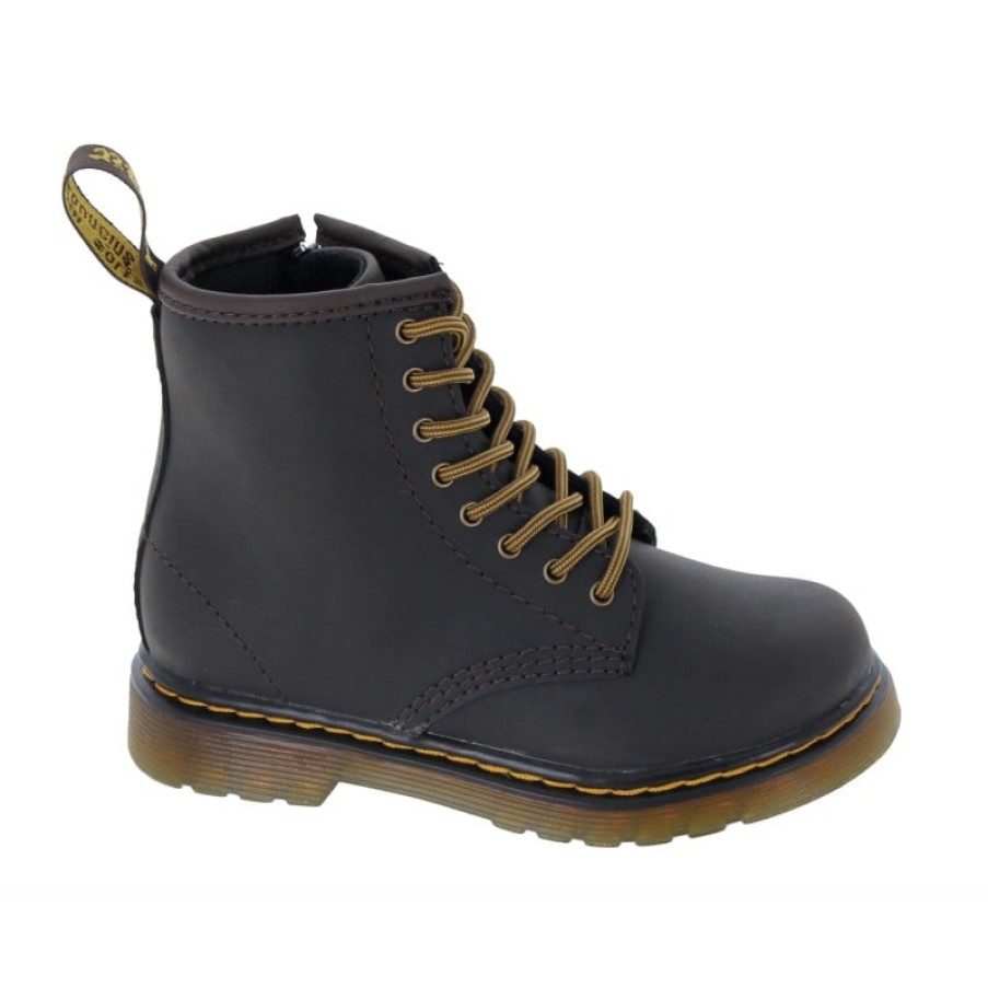 Children'S Dr. Martens Boys Boots | 1460 Toddler Boots - Gaucho Wildhorse Lamper