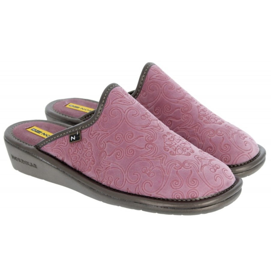 Women'S Nordikas | 2151-O/8 Mule Slippers - Malva Velvet