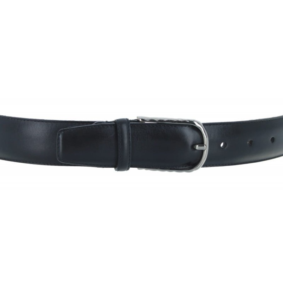 Men'S The Golden Boot | Golden Boot 11250 Belt - Black Leather