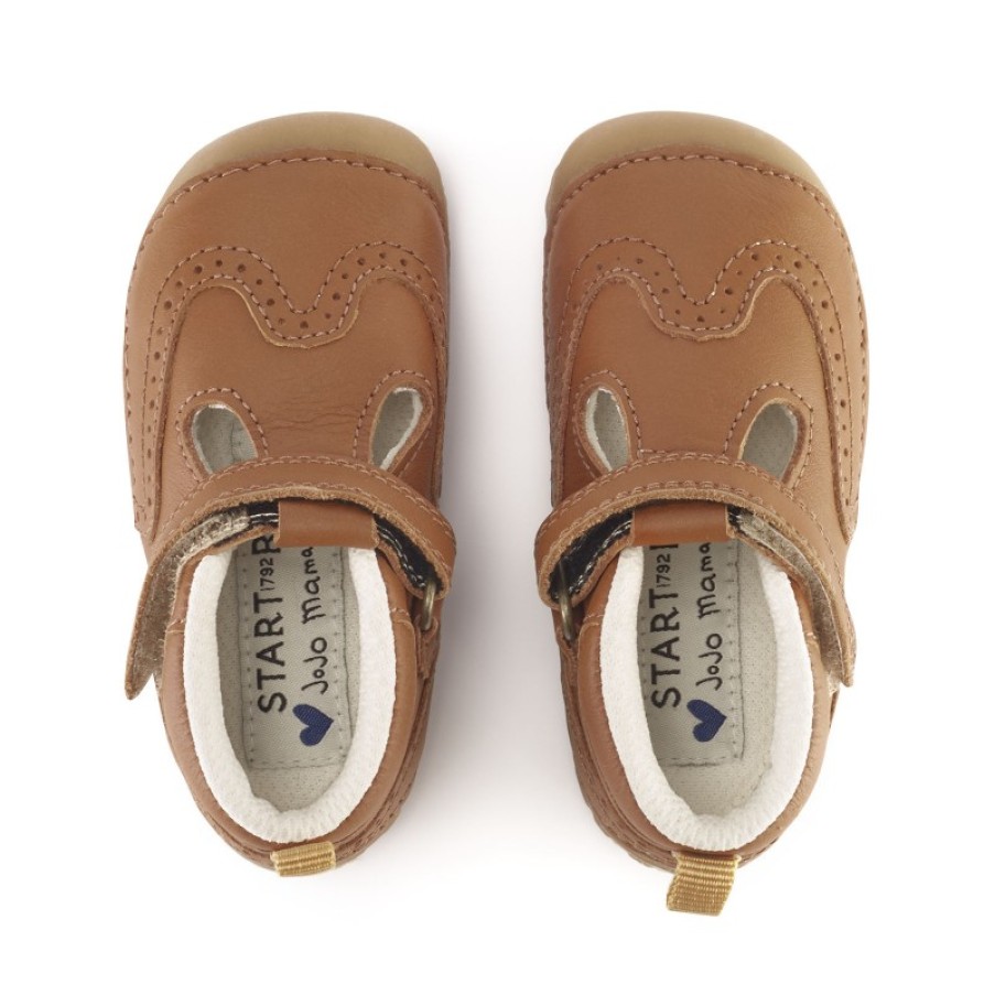 Children'S Start-Rite Girls First Shoes | Share Shoes - Tan Leather