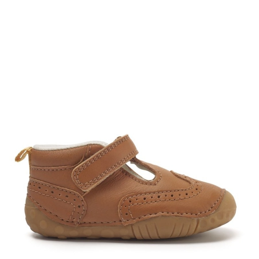 Children'S Start-Rite Girls First Shoes | Share Shoes - Tan Leather