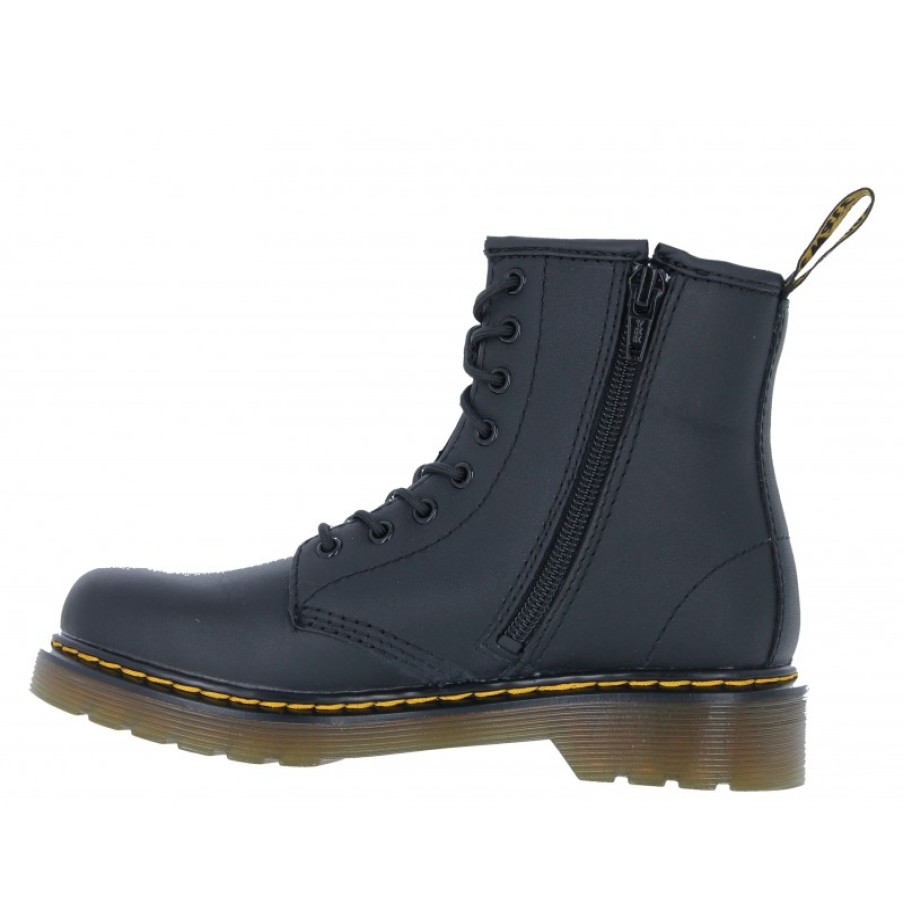 Children'S Dr. Martens Boys Boots | 1460 Junior Boots - Black Leather