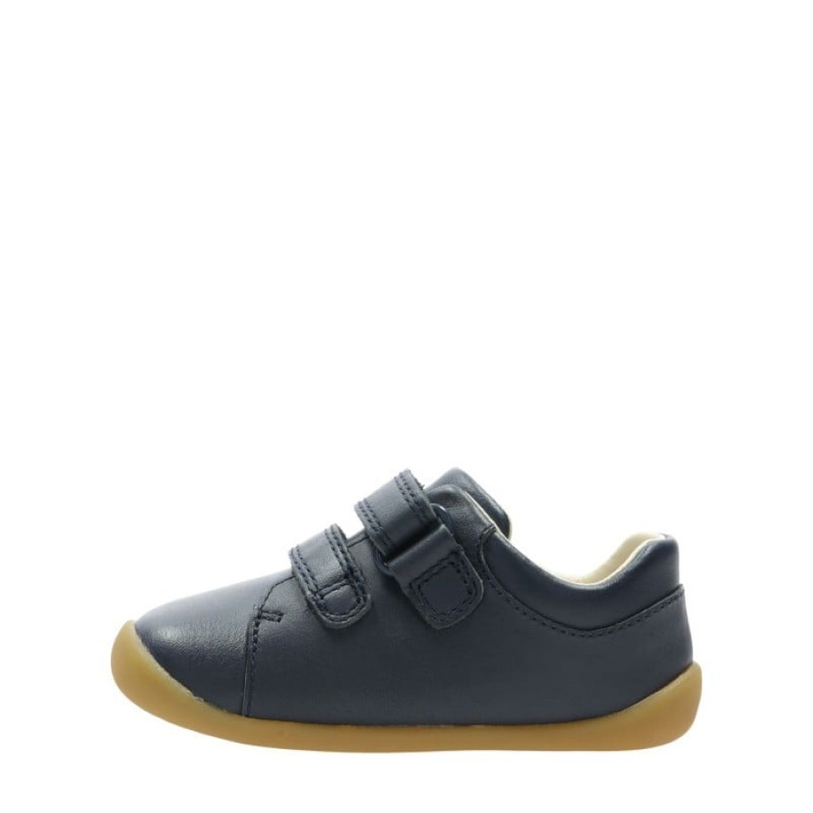 Children'S Clarks Boys First Shoes | Roamer Craft Toddler Shoes - Navy