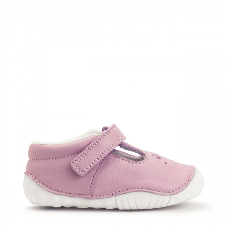 Children'S Start-Rite Girls First Shoes | Tumble Shoes - Pale Pink Leather