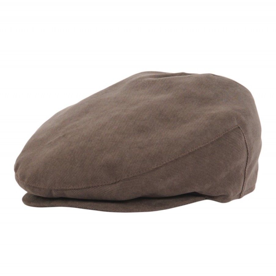 Men'S Barbour | Waterproof Beaufort Cap Mha0757 - Brown