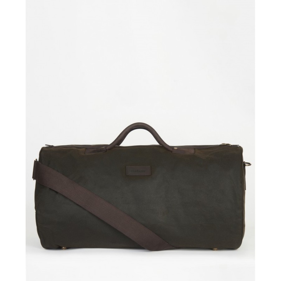 Men'S Barbour | Wax Holdall Uba0017 - Olive