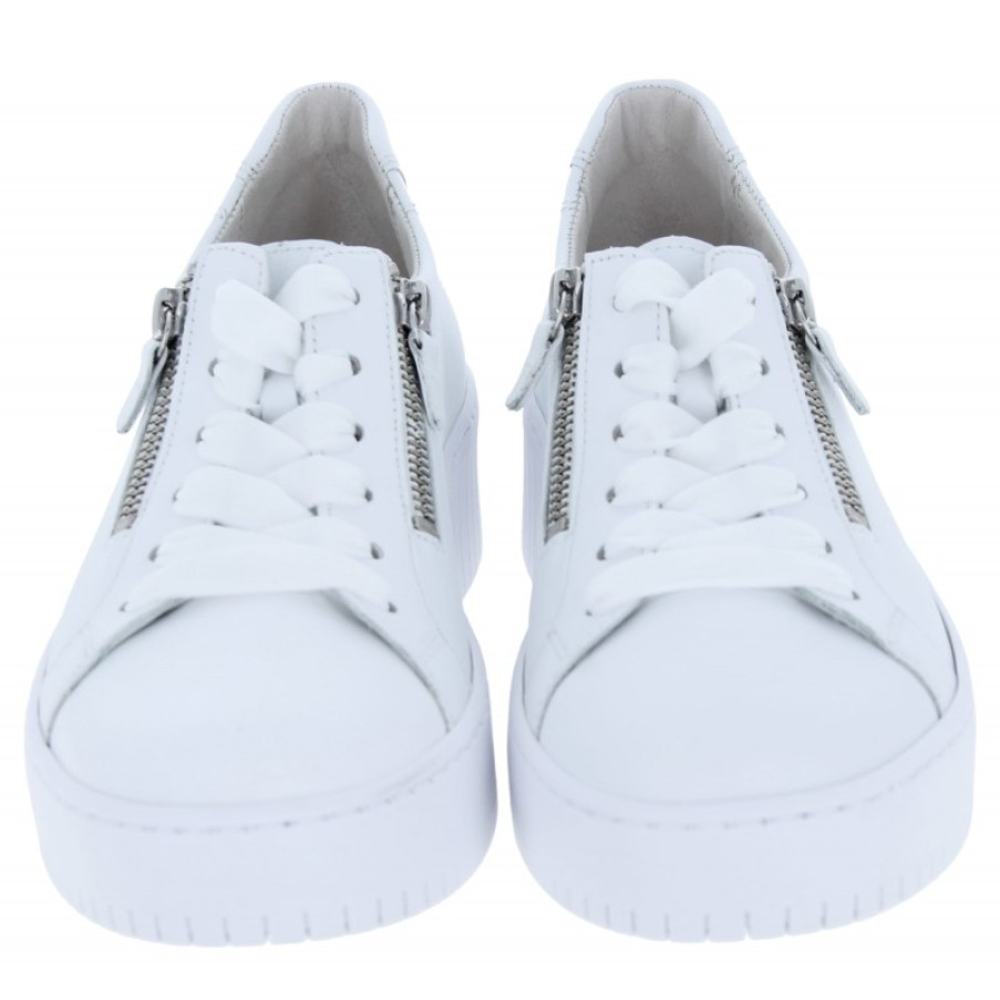 Women'S Gabor | Wolf 33.230 Casual Shoes - White Leather