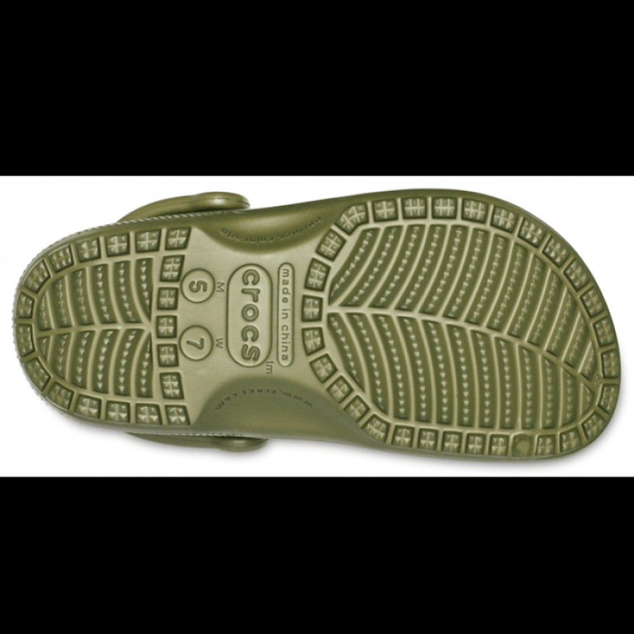 Men'S Crocs | Classic Clog 10001 - Army Green