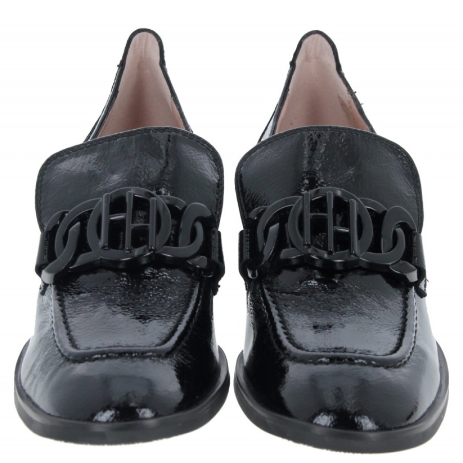 Women'S Hispanitas | Charlize-4 Hi232992 Low Heeled Loafers - Black Patent