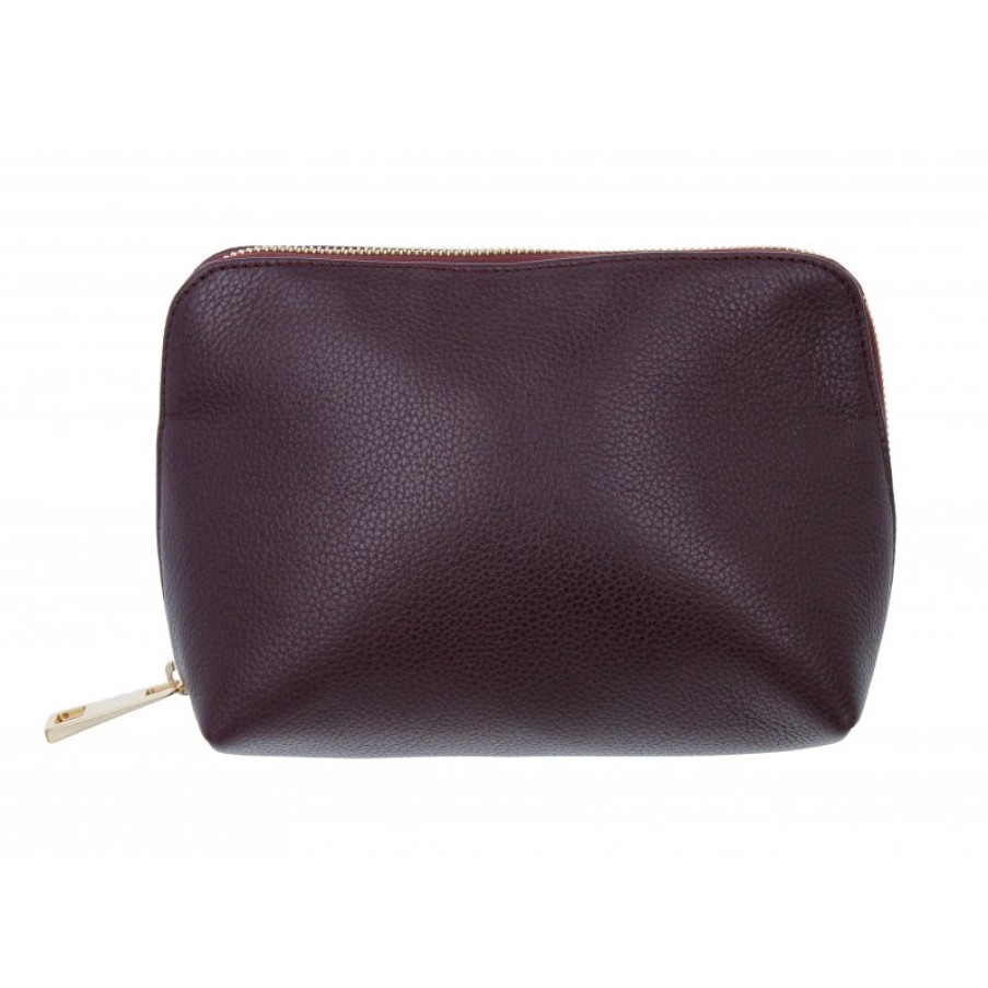 Women'S The Golden Boot | Golden Boot Make Up Bag - Burgundy