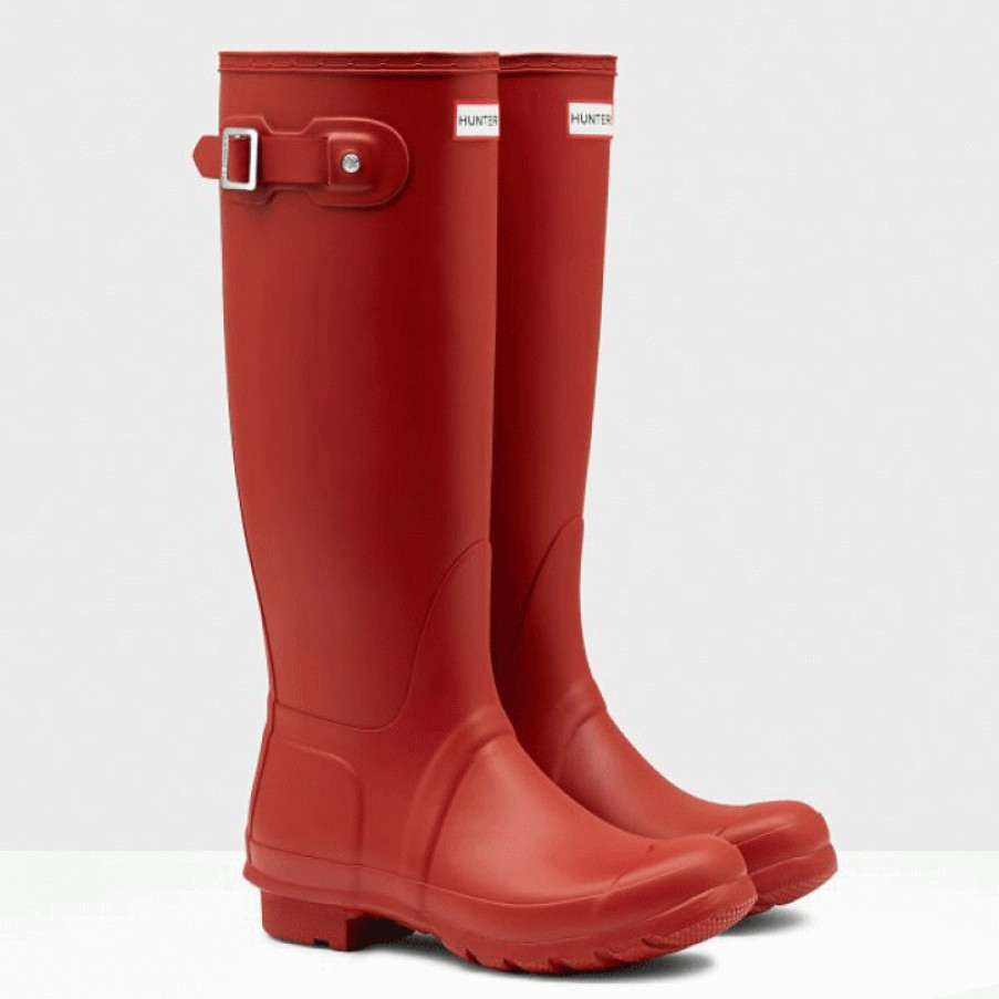 Women'S Hunter | Womens Original Tall Wft1000Rma Wellingtons - Military Red