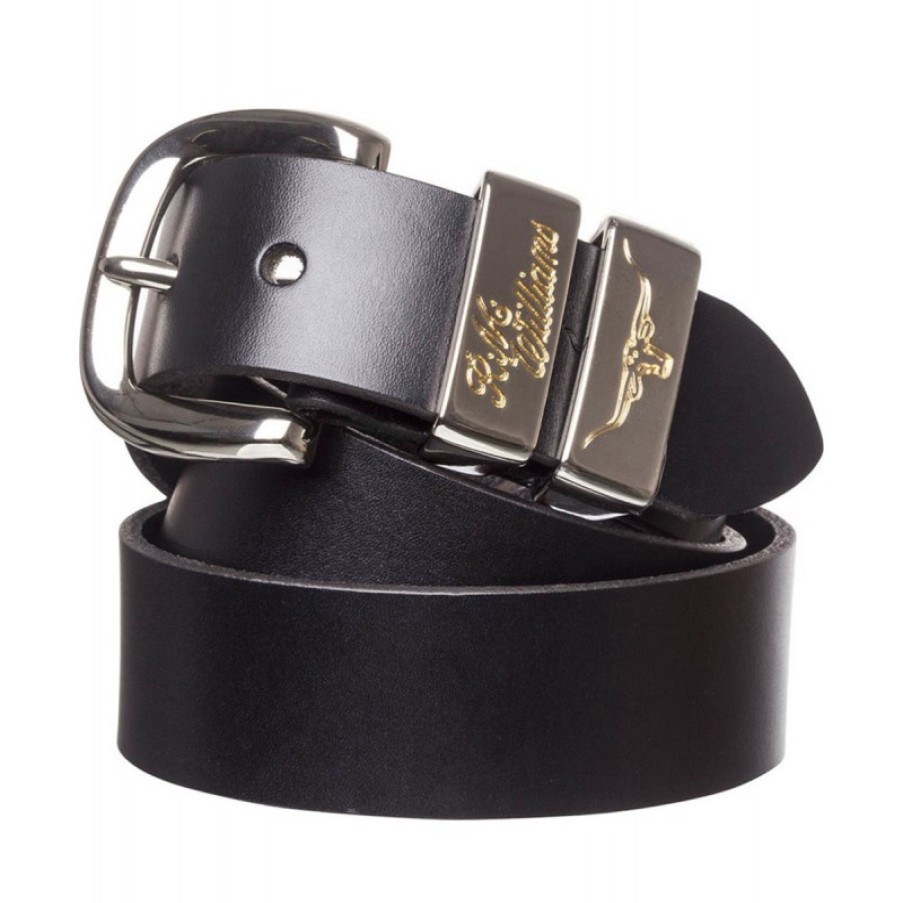 Men'S R. M. Williams | Jerrawa 1.5" Belt - Black