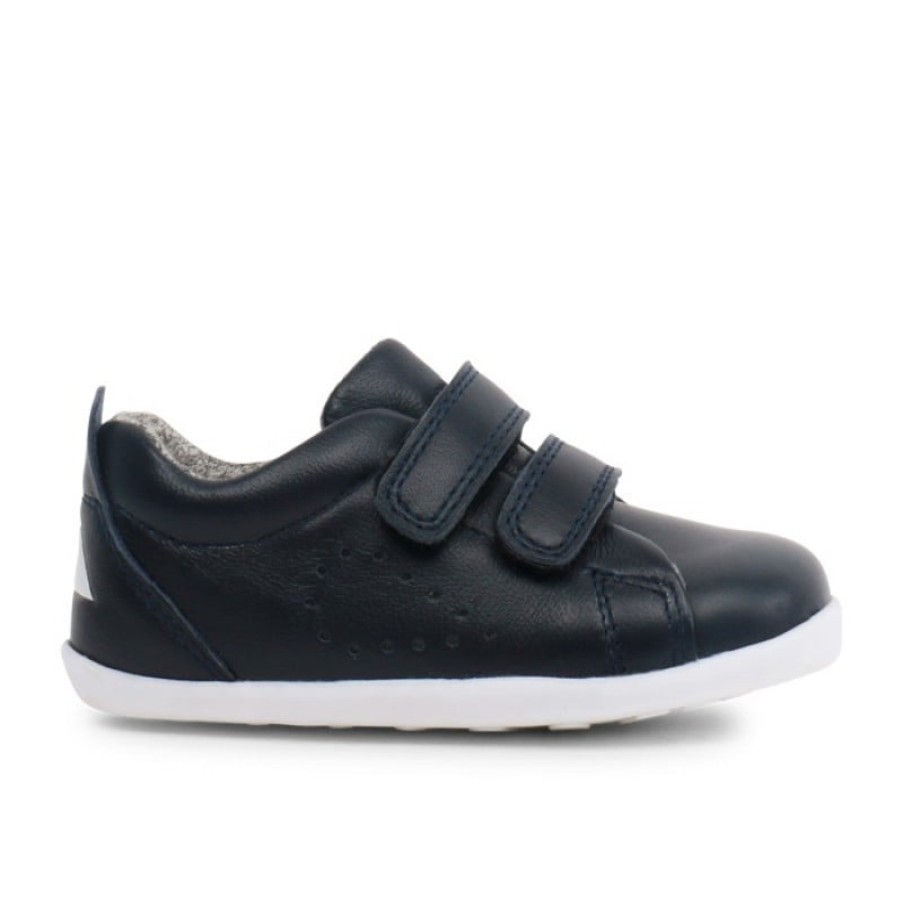 Children'S Bobux Boys First Shoes | Su Grass Court 7289 Shoes - Navy