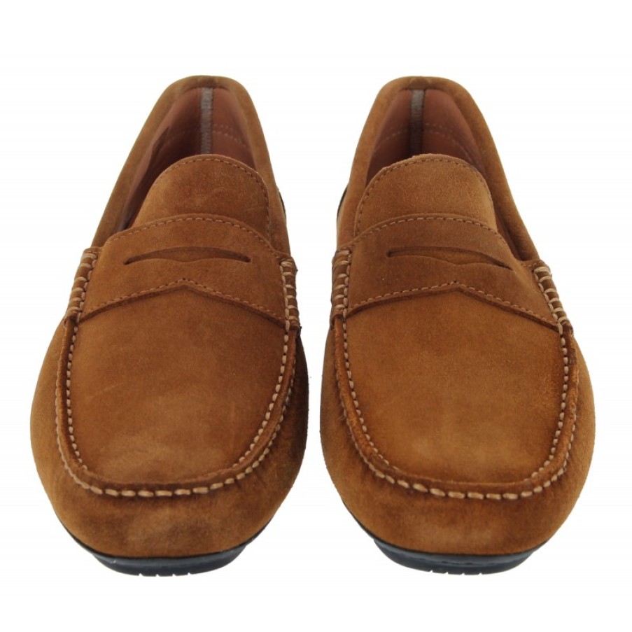 Men'S The Golden Boot | Golden Boot Hector 7786 Loafers - Cuero Suede