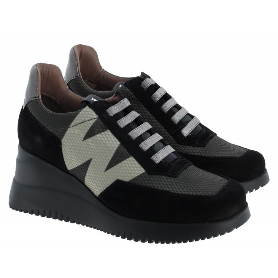 Women'S Wonders | G-6612-T Trainers - Black Combi